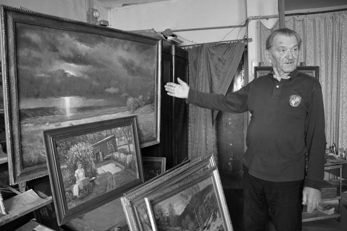 На 99-м году жизни скончался старейший художник Ставрополья Владимир Шегедин
