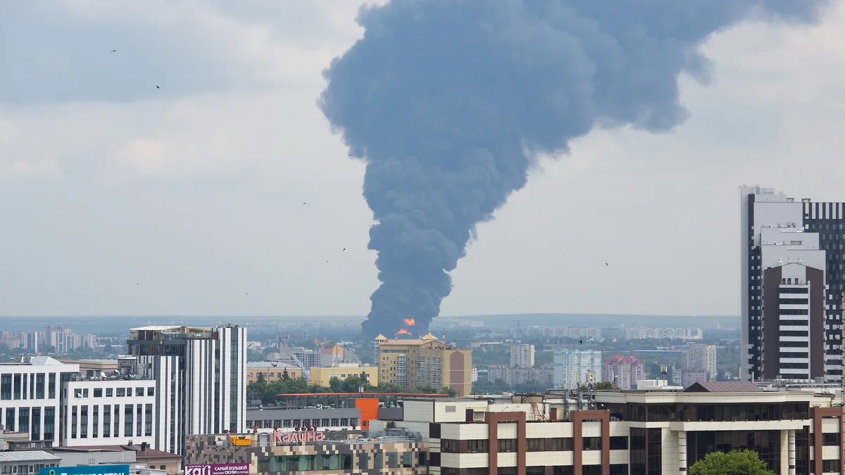 Пожар на нефтебазе Воронежа в МЧС назвали самым сложным за 30 лет