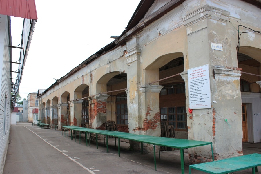 В Тамбове запланирована реконструкция исторических зданий центрального рынка