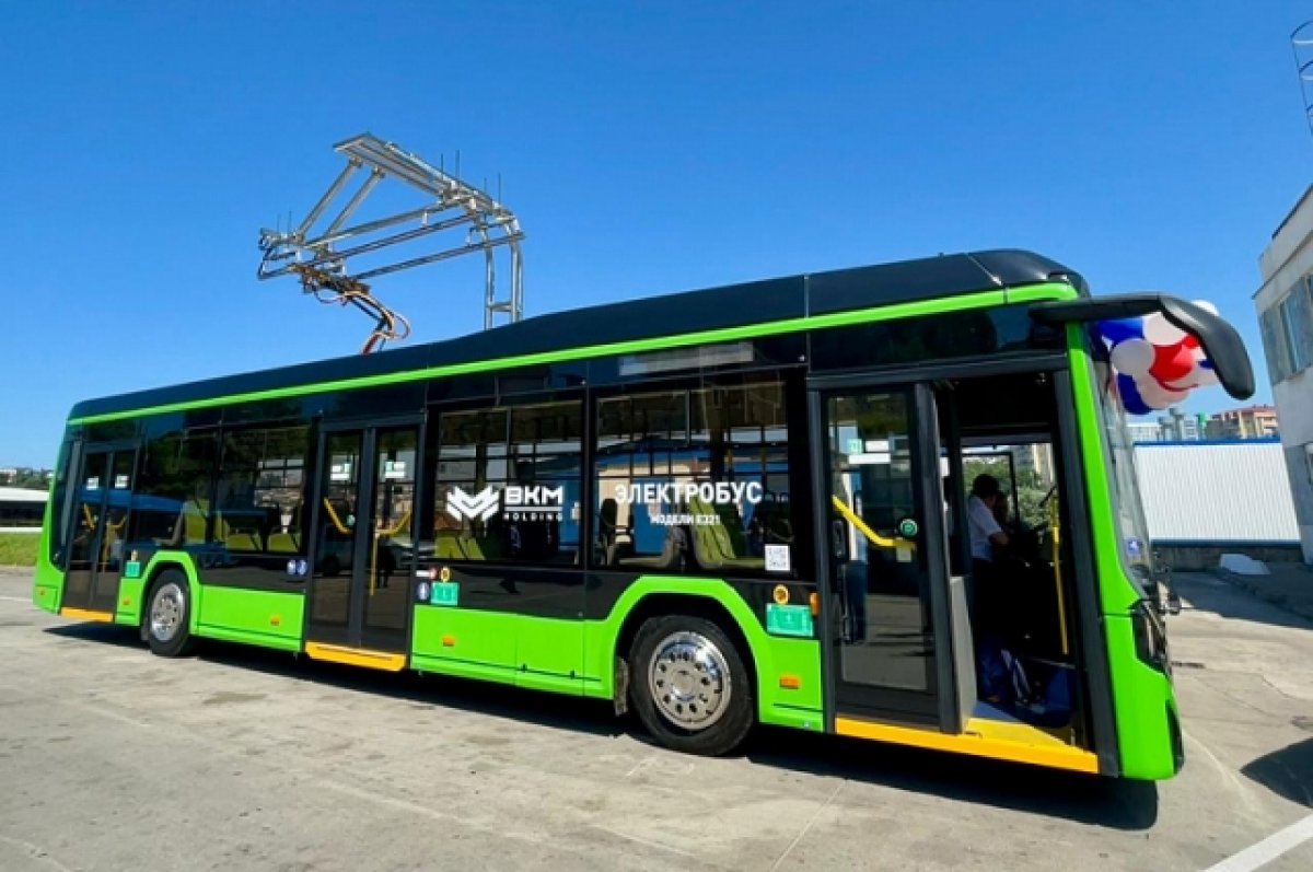 Краснодар закупит семь электробусов на 220 млн рублей