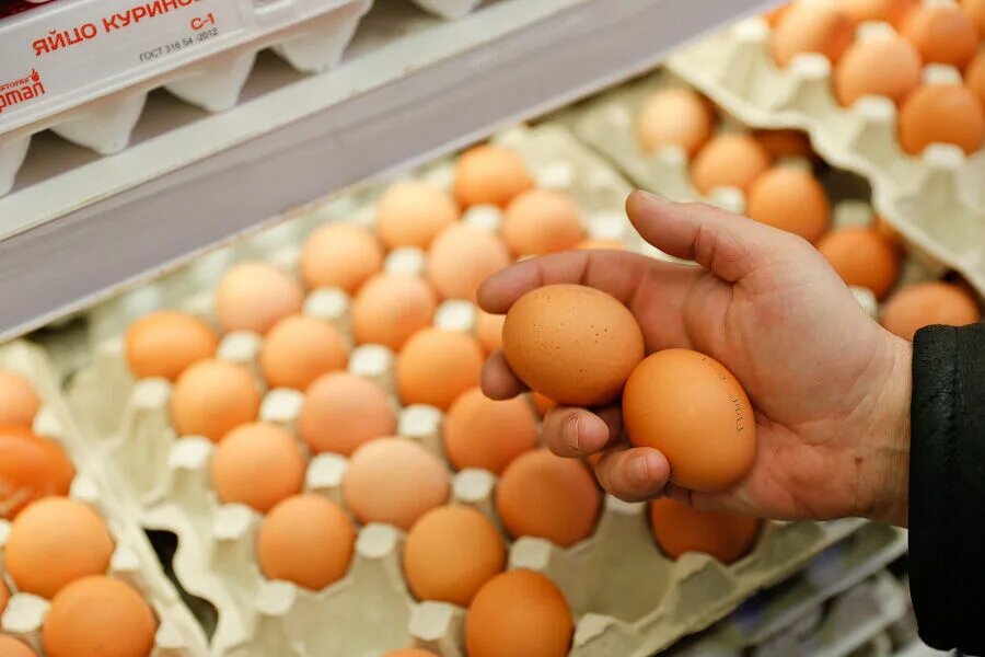 В Орловской области отметили сильное подорожание куриных яиц