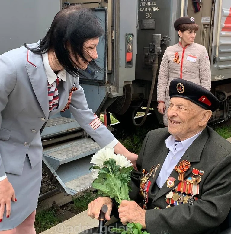 104-летний ветеран из Архипо-Осиповки вернулся с Парада Победы в Москве